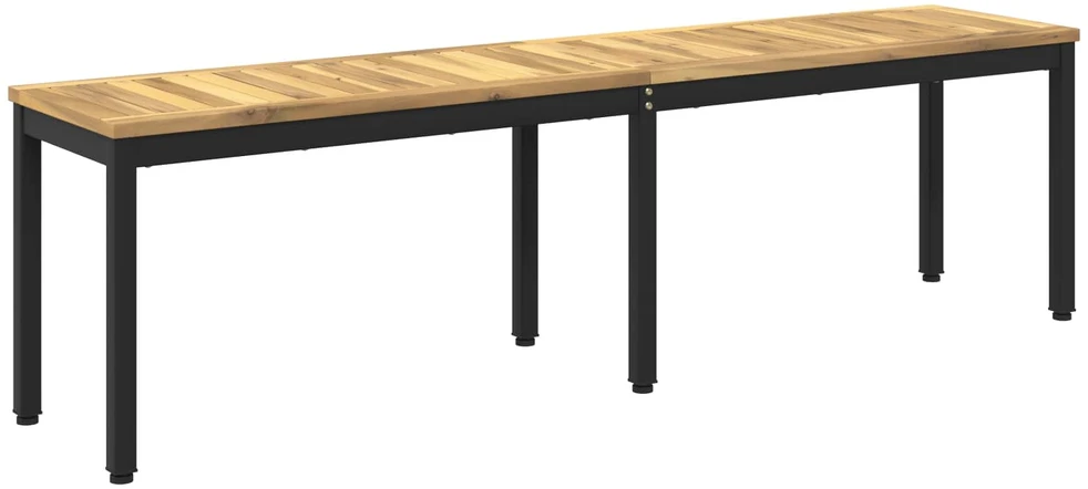 Sodo suolas 161 x 35 x 45 cm Kietos akacijos mediena