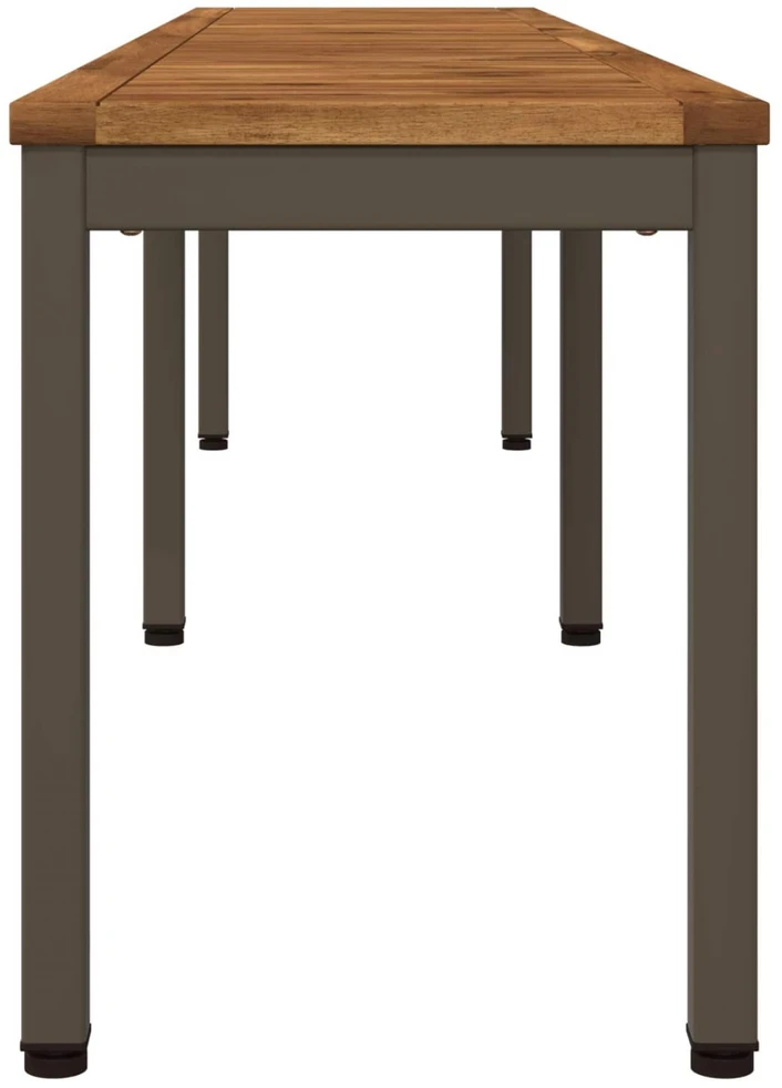 Sodo suolas 201 x 35 x 45 cm Kietos akacijos mediena