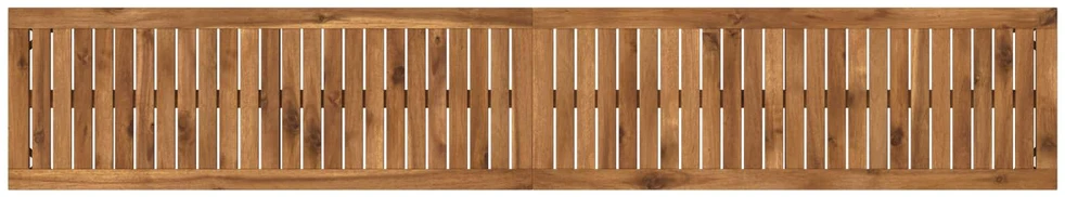 Sodo suolas 201 x 35 x 45 cm Kietos akacijos mediena