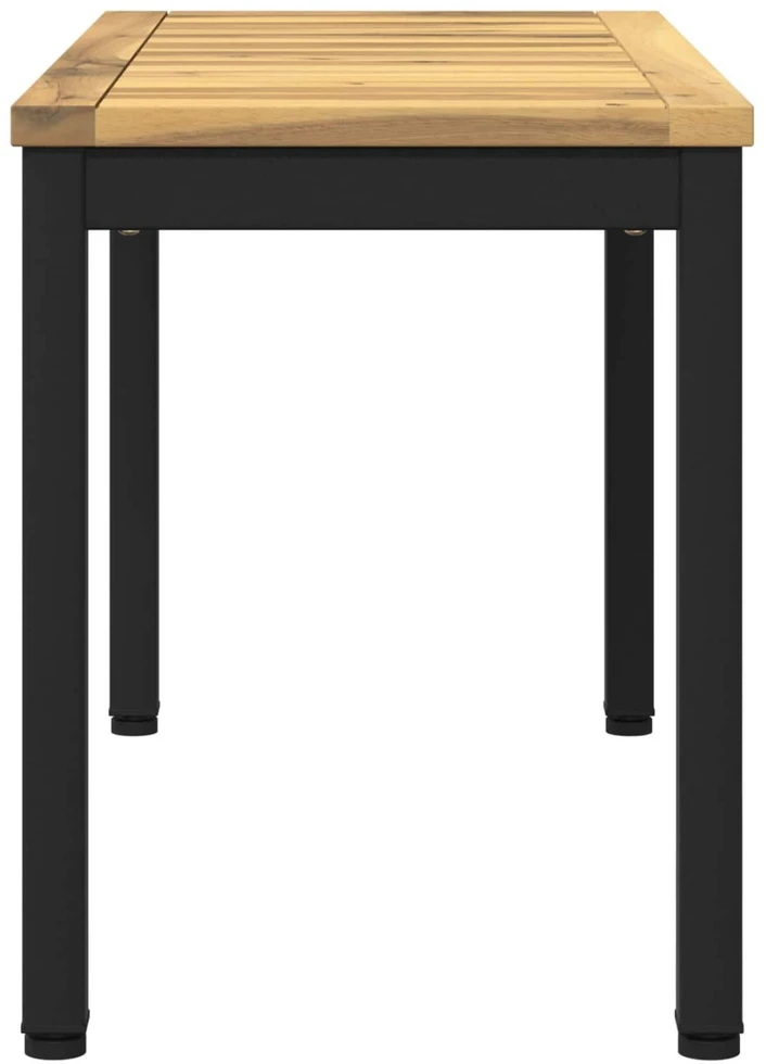 Sodo suolas 80,5 x 35 x 45 cm Kietos akacijos mediena