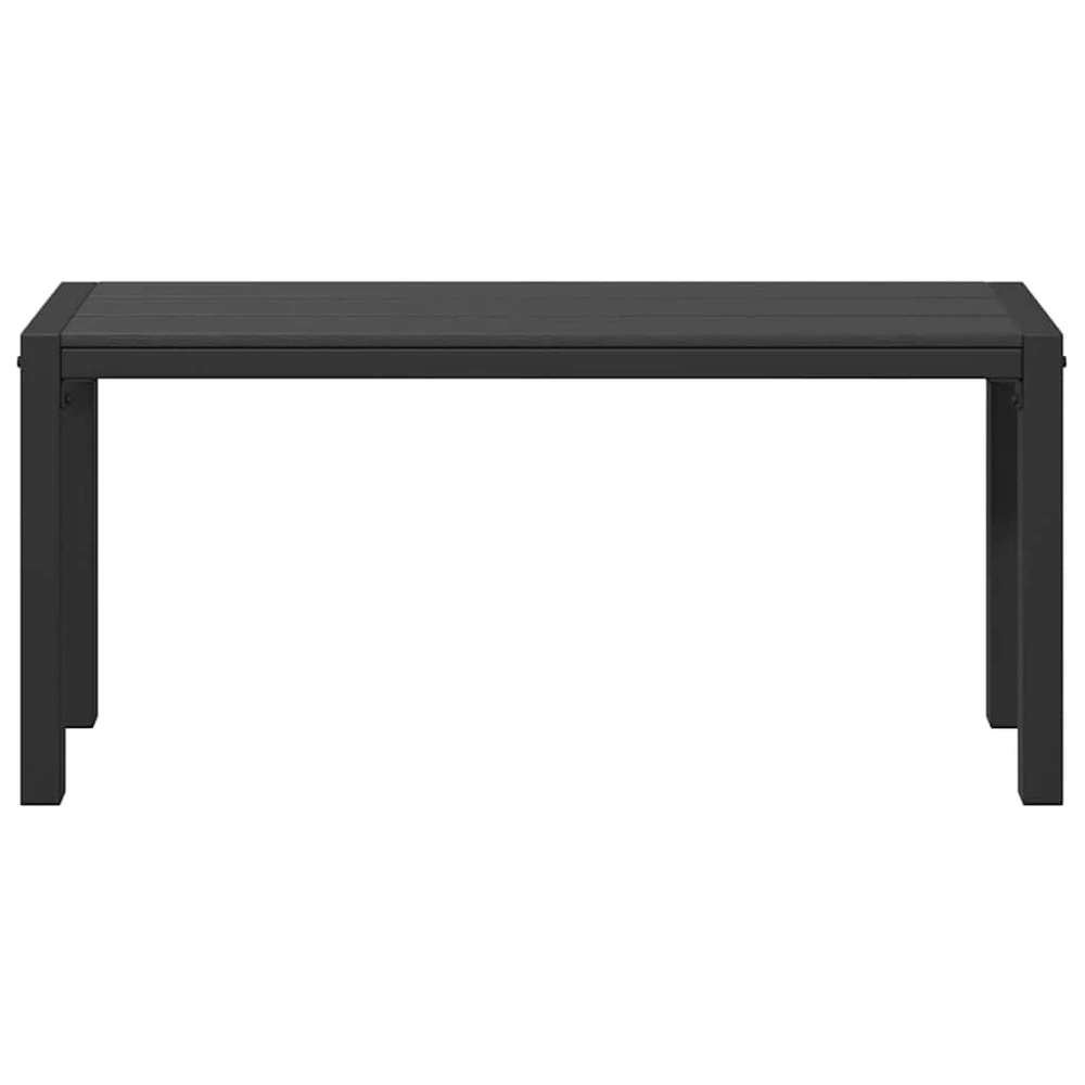 Sodo suolas Juoda 100 x 28 x 45cm Plienas