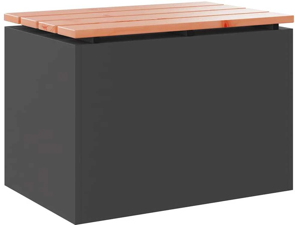 Sodo suolas Juoda 60 x 40 x 43 cm