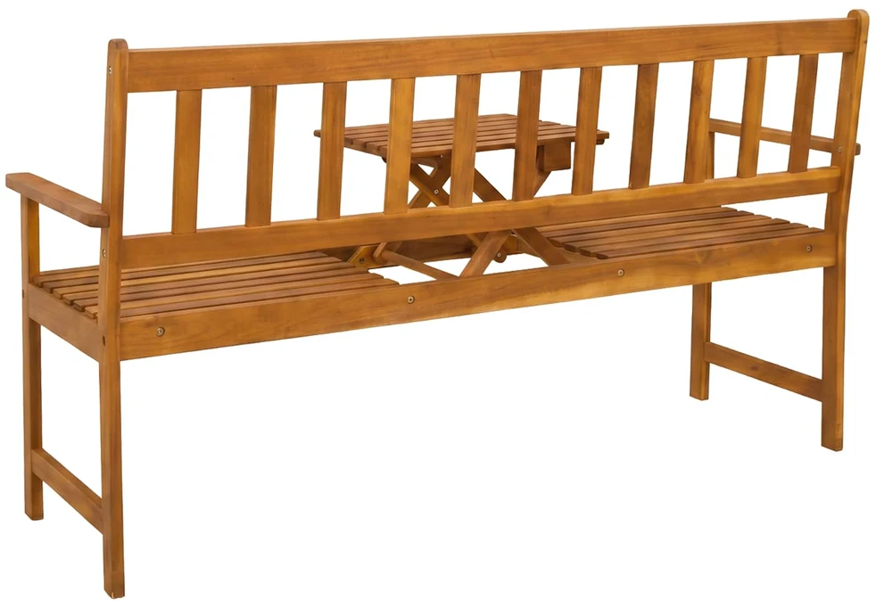 Sodo suolelis 158 x 55 x 89 cm Kietos akacijos mediena Natūrali