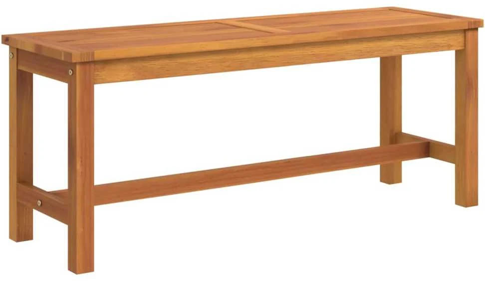 Sodo suoliukas, 110x35x45cm, akacijos medienos masyvas