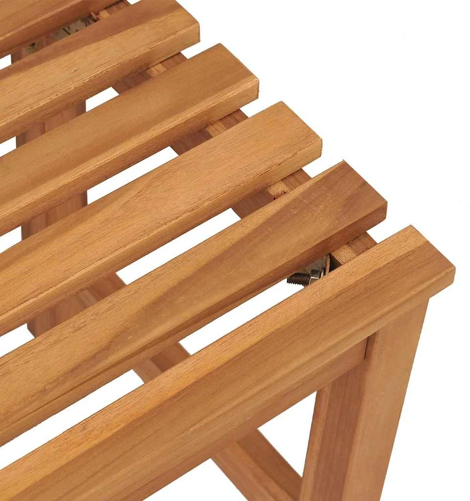 Sodo suoliukas, 114cm, tikmedžio medienos masyvas
