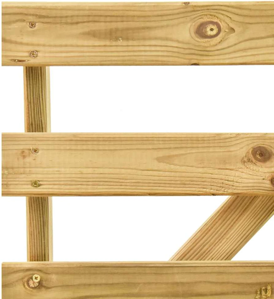 Sodo suoliukas, 120cm, impregnuota pušies mediena
