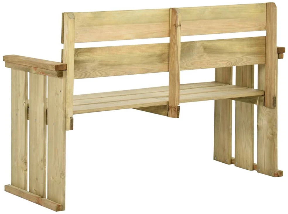 Sodo suoliukas, 121cm, impregnuota pušies mediena