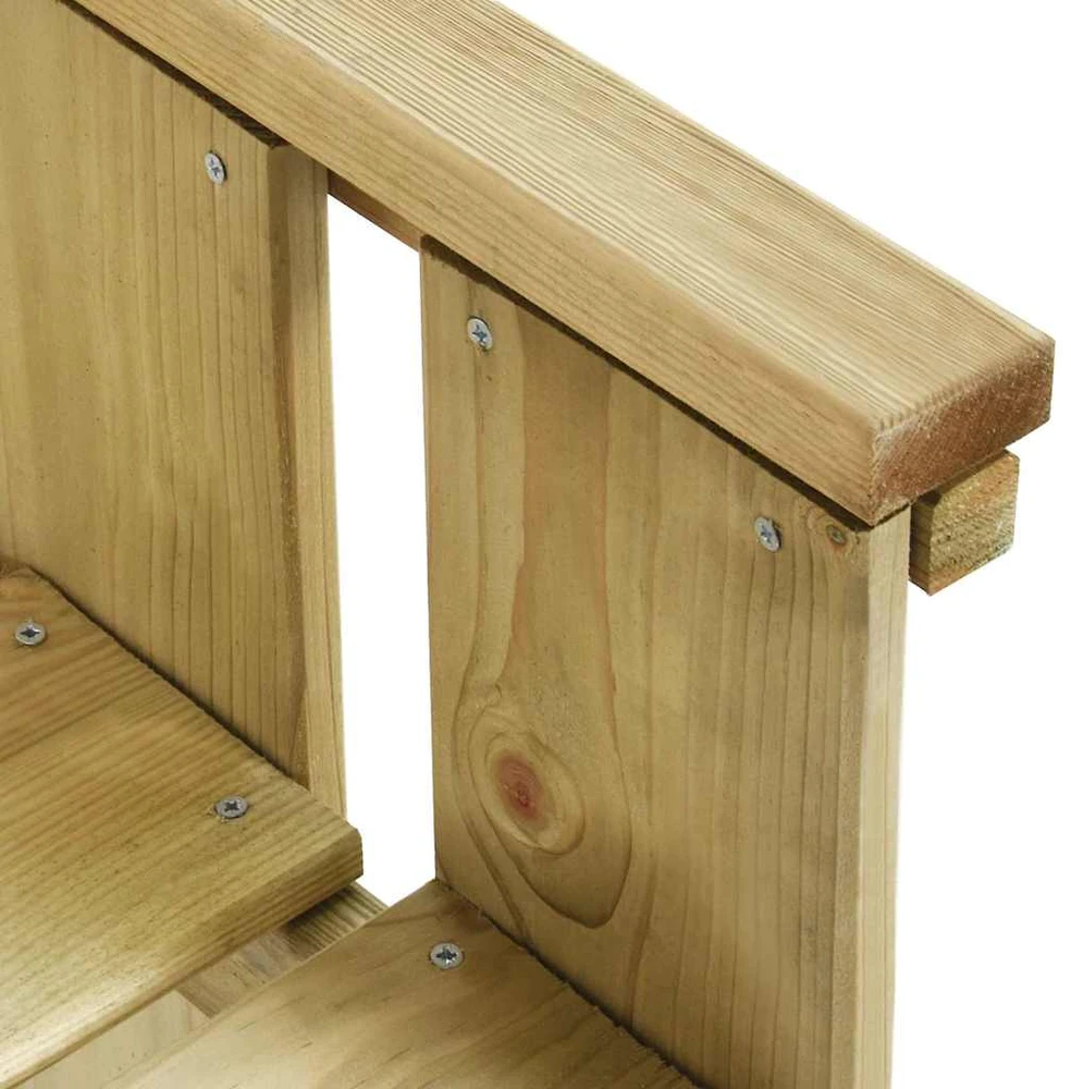 Sodo suoliukas, 121cm, impregnuota pušies mediena