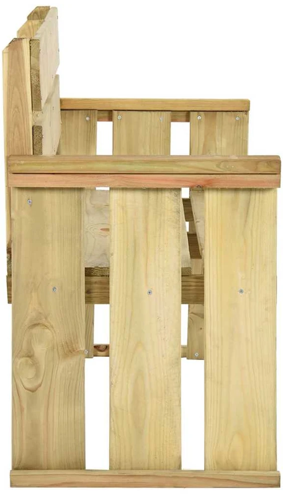 Sodo suoliukas, 121cm, impregnuota pušies mediena