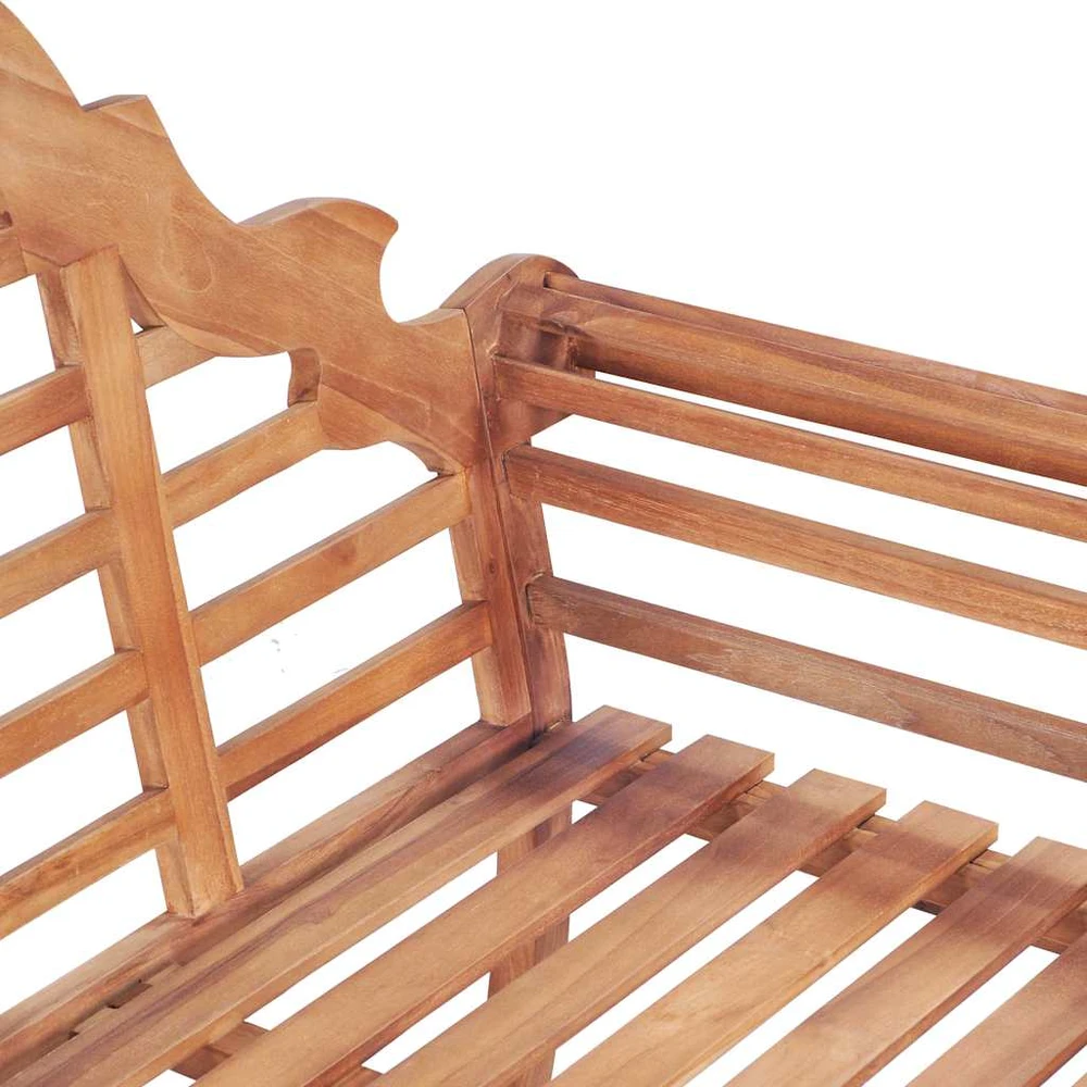 Sodo suoliukas, 127x58,5x92,5cm, tikmedžio medienos masyvas