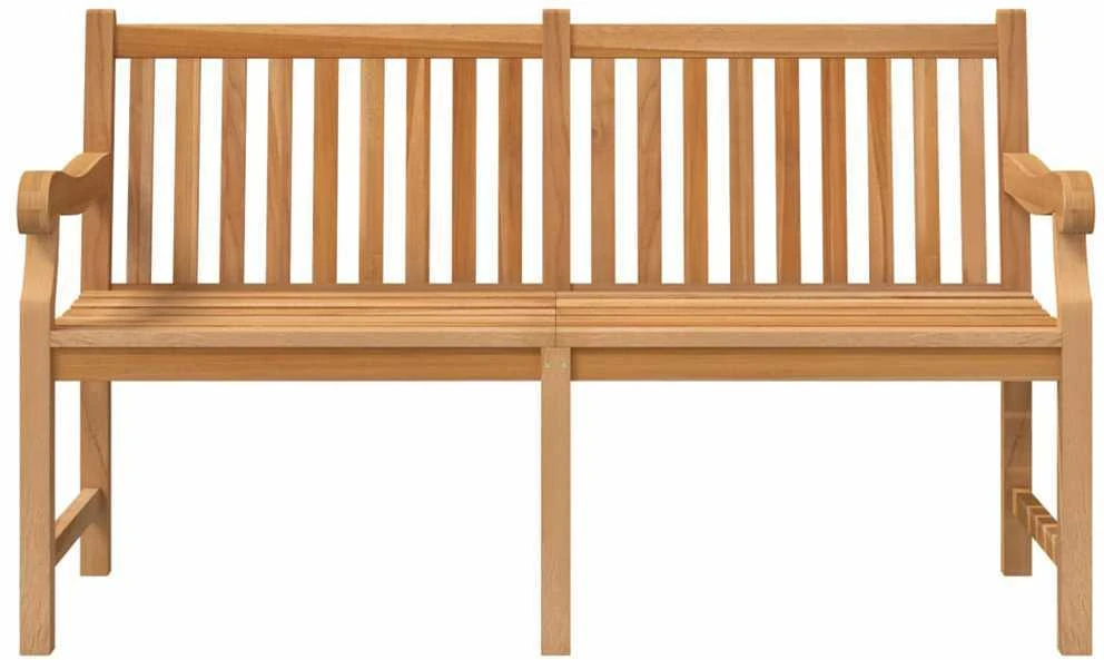 Sodo suoliukas, 150cm, tikmedžio medienos masyvas