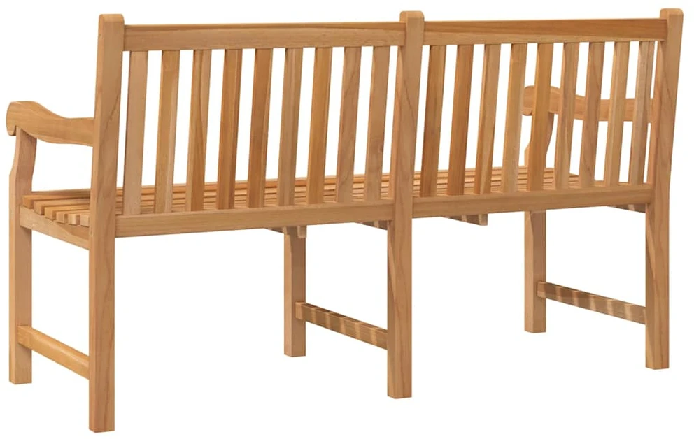 Sodo suoliukas, 150cm, tikmedžio medienos masyvas