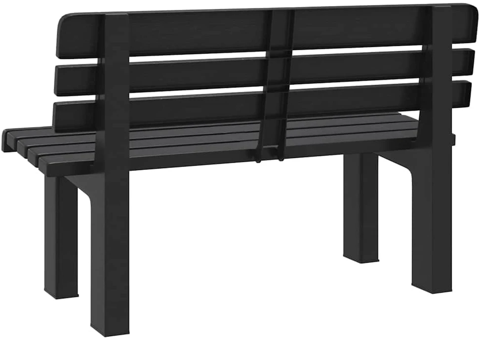 Sodo suoliukas, antracito spalvos, 110x52x71cm, polipropilenas