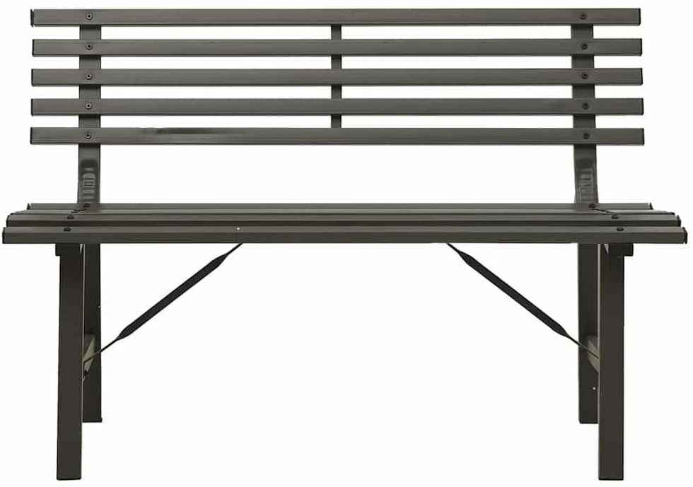 Sodo suoliukas, juodos spalvos, 110cm, plienas