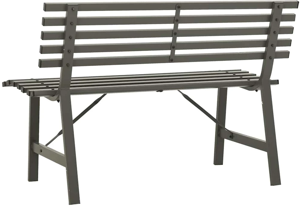Sodo suoliukas, juodos spalvos, 110cm, plienas