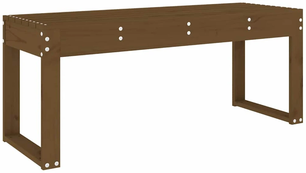 Sodo suoliukas, medaus rudas, 110x38x45cm, pušies masyvas