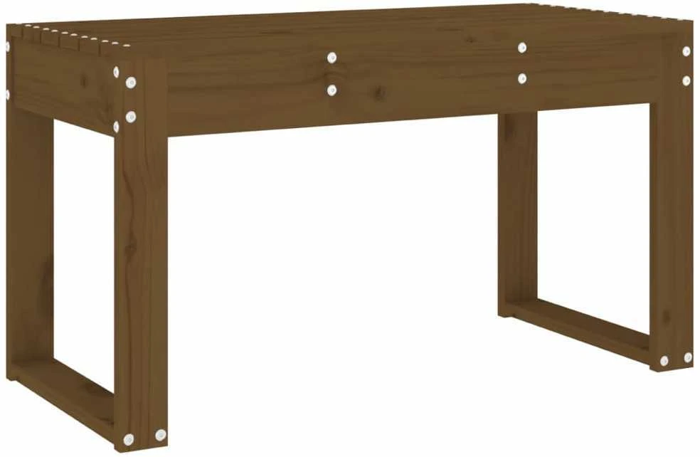 Sodo suoliukas, medaus rudas, 80x38x45cm, pušies masyvas