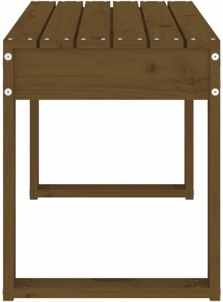 Sodo suoliukas, medaus rudas, 80x38x45cm, pušies masyvas