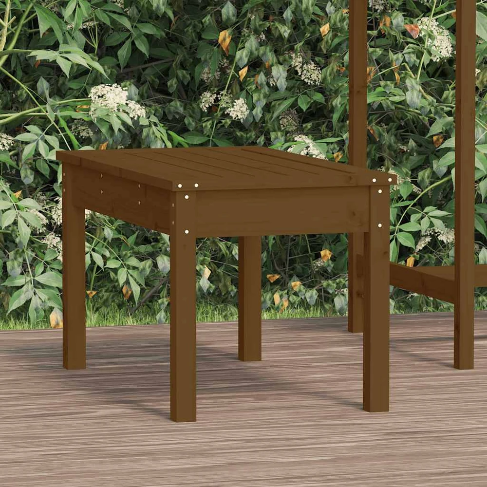 Sodo suoliukas, medaus rudas, 80x44x45cm, pušies masyvas