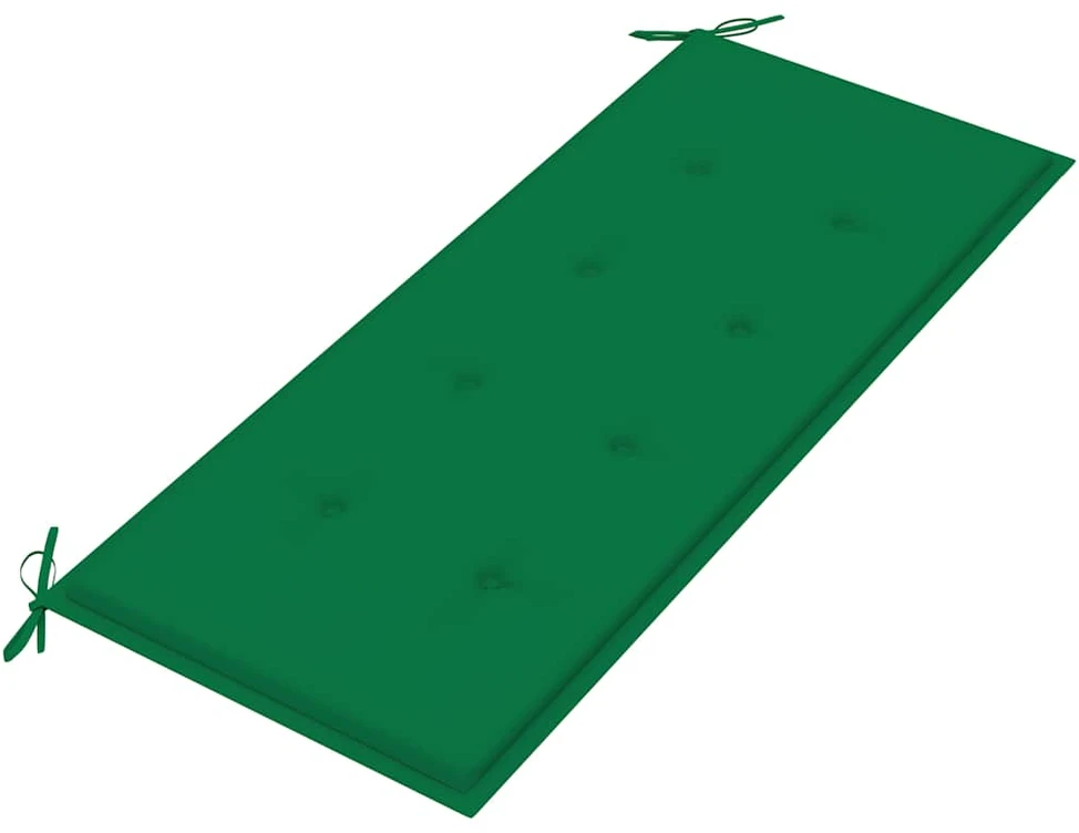 Sodo suoliukas su pagalvėle, 120cm, akacijos medienos masyvas