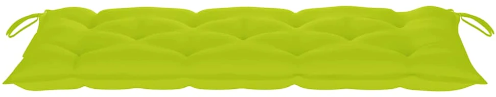Sodo suoliukas su pagalvėle, 120cm, bambukas (41504+314955)