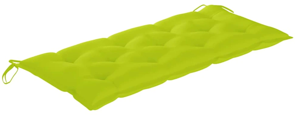 Sodo suoliukas su pagalvėle, 120cm, bambukas (41504+314955)