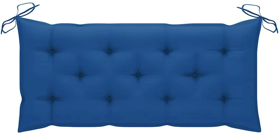Sodo suoliukas su pagalvėle, 120cm, bambukas (41504+314954)