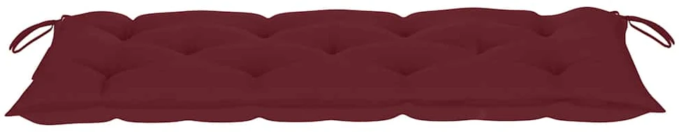 Sodo suoliukas su pagalvėle, 120cm, bambukas (41504+314953)