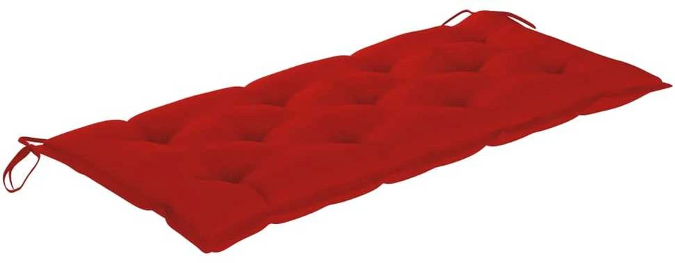 Sodo suoliukas su pagalvėle, 120cm, bambukas (41504+314950)