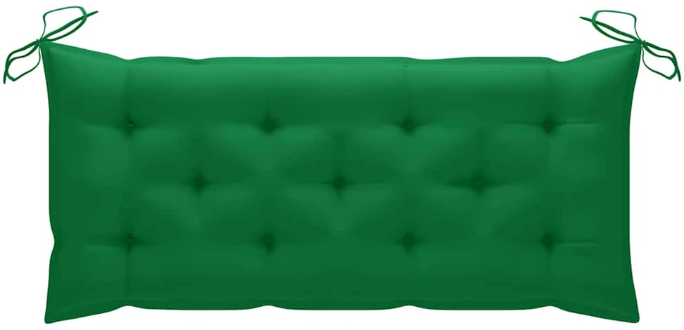 Sodo suoliukas su pagalvėle, 120cm, bambukas (41504+314949)