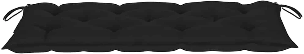 Sodo suoliukas su pagalvėle, 120cm, bambukas (41504+314951)