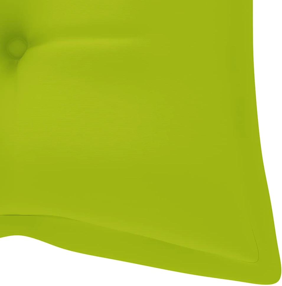 Sodo suoliukas su pagalvėle, 120cm, bambukas (41504+314955)