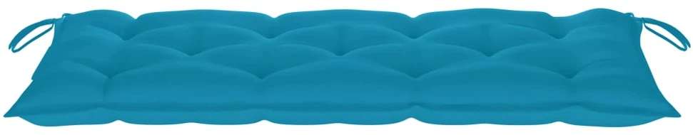 Sodo suoliukas su pagalvėle, 120cm, bambukas (41504+314948)