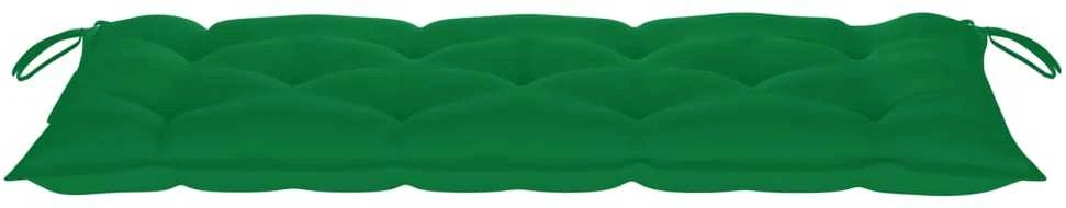 Sodo suoliukas su pagalvėle, 120cm, bambukas (41504+314949)