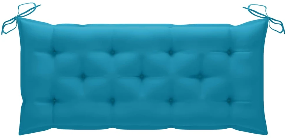 Sodo suoliukas su pagalvėle, 120cm, bambukas (41504+314948)
