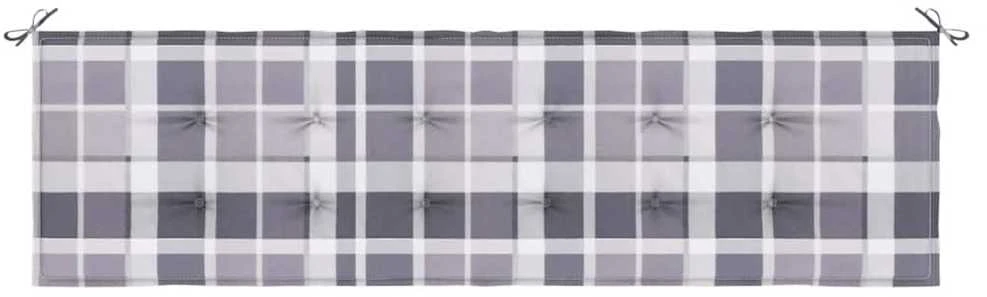 Sodo suoliuko pagalvėlė, 180x50x3cm, oksfordo audinys, languota