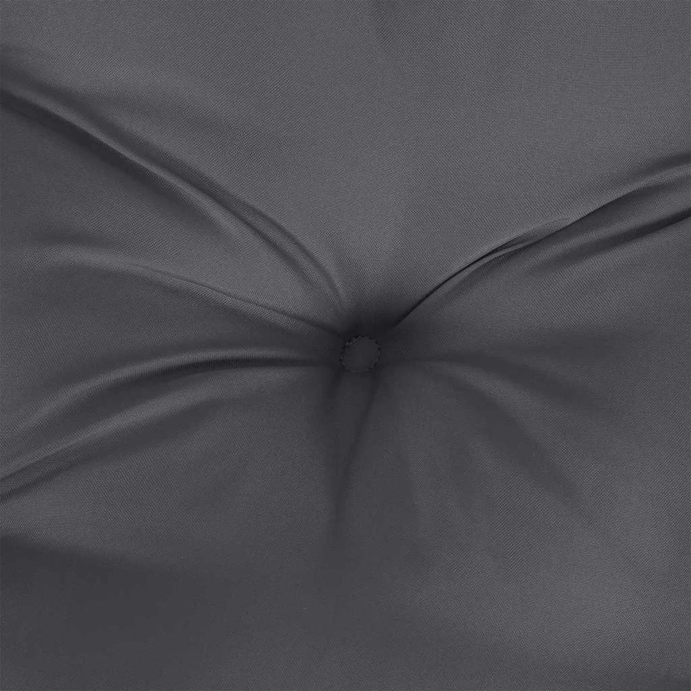 Sodo suoliuko pagalvėlė, antracito, 150x(50+50)x7cm, audinys