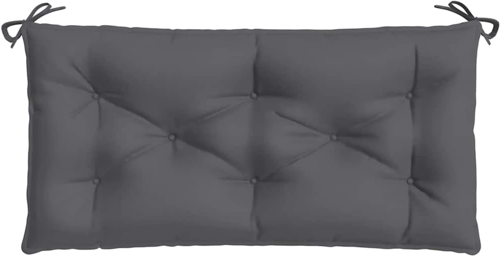 Sodo suoliuko pagalvėlė, antracito spalvos, 110x50x7cm, audinys