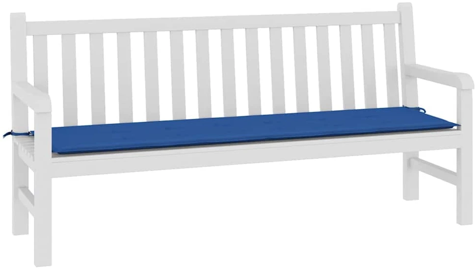 Sodo suoliuko pagalvėlė, karališka mėlyna, 180x50x3cm, audinys
