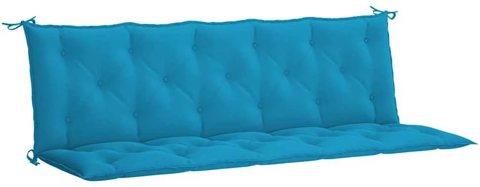 Sodo suoliuko pagalvėlė, mėlyna, 180x(50+50)x7cm, audinys