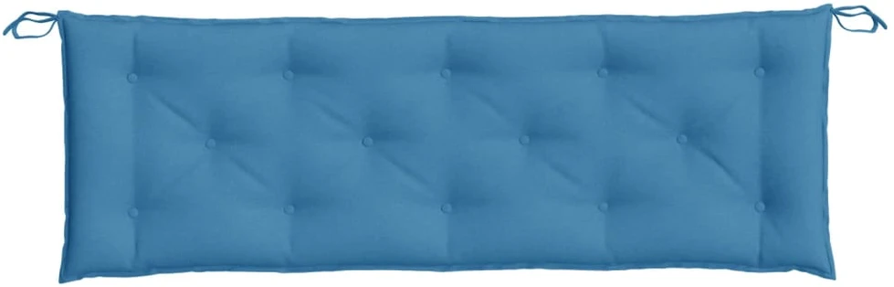 Sodo suoliuko pagalvėlė, mėlynos mišinys, 150x50x7cm, audinys