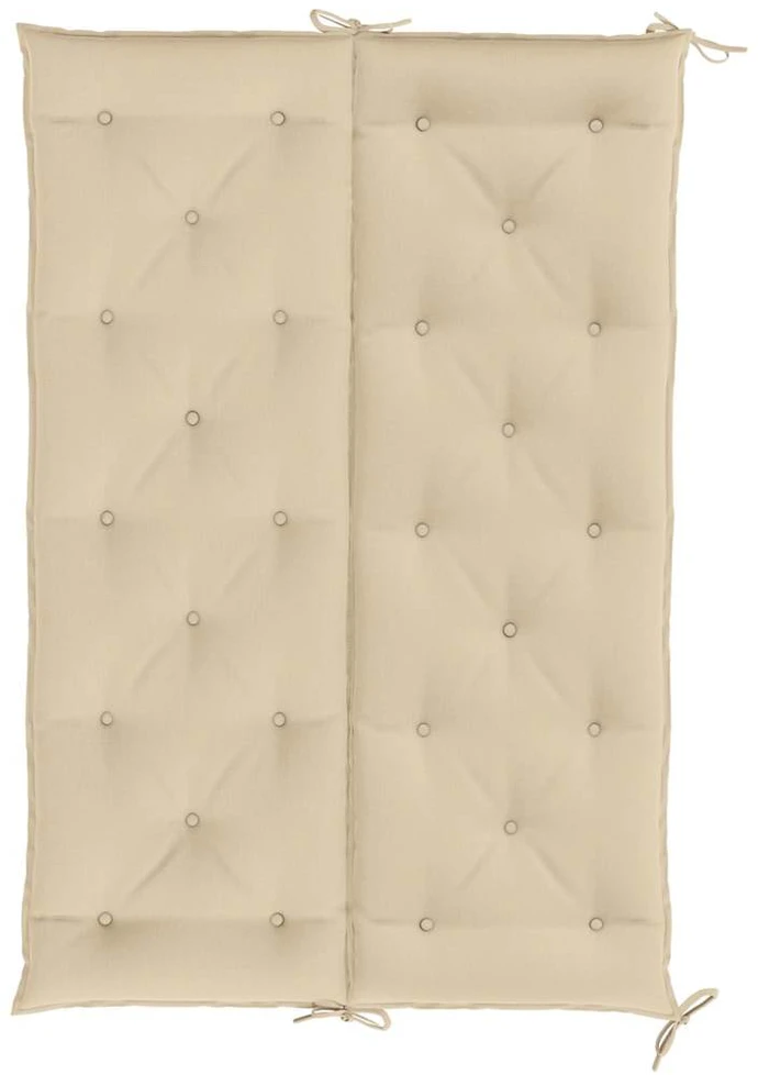 Sodo suoliuko pagalvėlė, smėlio, 150x(50+50)x7cm, audinys