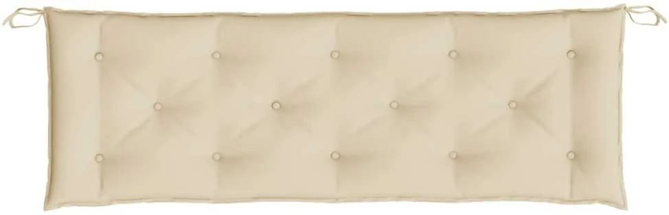 Sodo suoliuko pagalvėlė, smėlio spalvos, 150x50x7cm, audinys