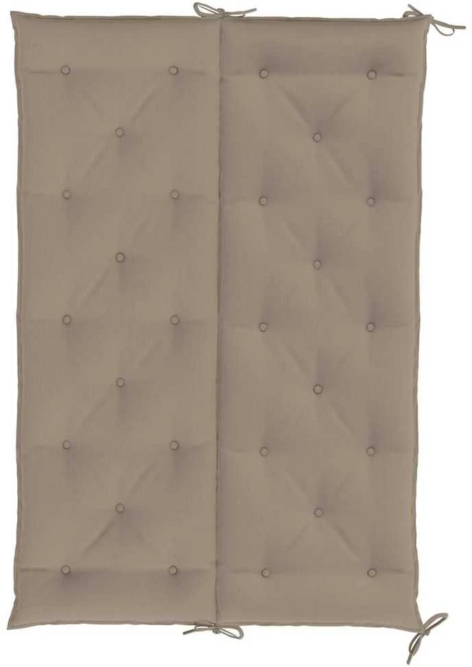 Sodo suoliuko pagalvėlė, taupe, 150x(50+50)x7cm, audinys