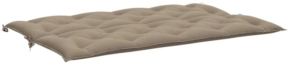 Sodo suoliuko pagalvėlė, taupe, 150x(50+50)x7cm, audinys