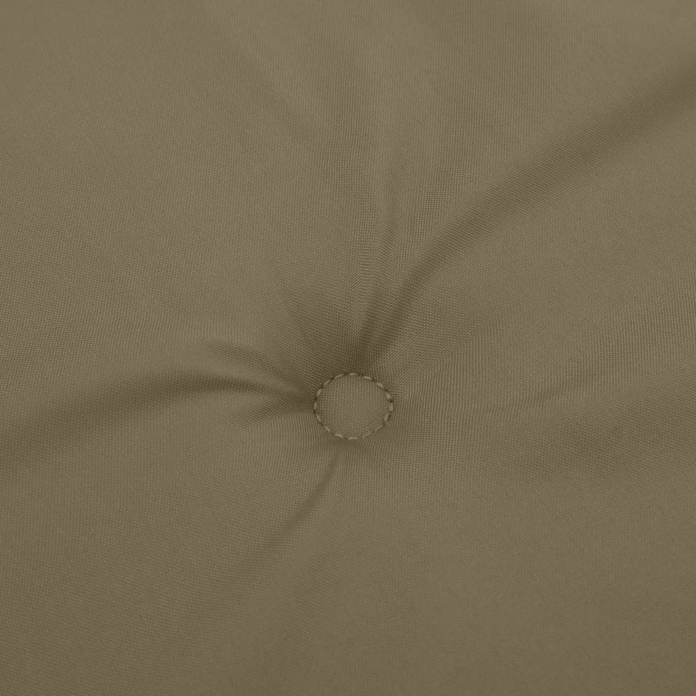 Sodo suoliuko pagalvėlė, taupe mišinys, 150x50x7cm, audinys