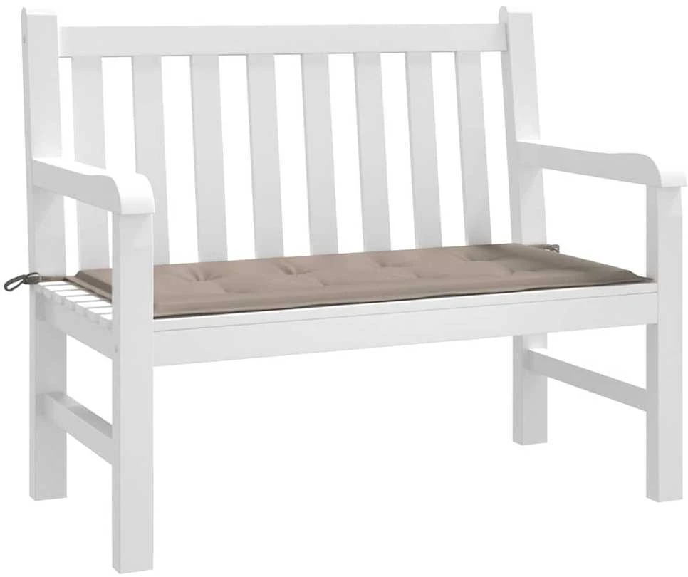 Sodo suoliuko pagalvėlė, taupe spalvos, 120x50x3cm, audinys