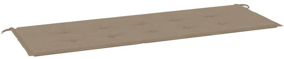 Sodo suoliuko pagalvėlė, taupe spalvos, 150x50x3cm, audinys
