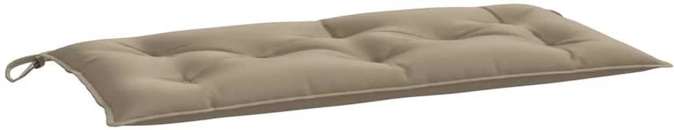 Sodo suoliuko pagalvėlė, taupe spalvos, 110x50x7cm, audinys