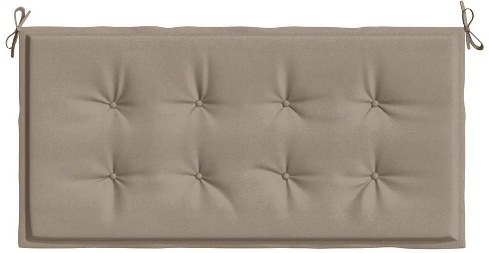 Sodo suoliuko pagalvėlė, taupe spalvos, 100x50x3cm, audinys